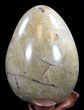 Septarian Dragon Egg Geode - Crystal Filled #37448-2